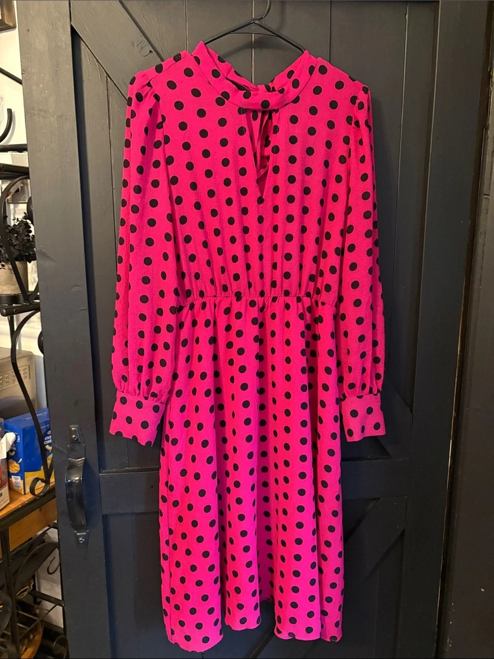 hot pink with black dresses A black dress with hot pink accessories is *chef's kiss* Loving @molly.engelhardt1 killed this hoco look in Faviana S10900 #Faviana #CelebrateYourself